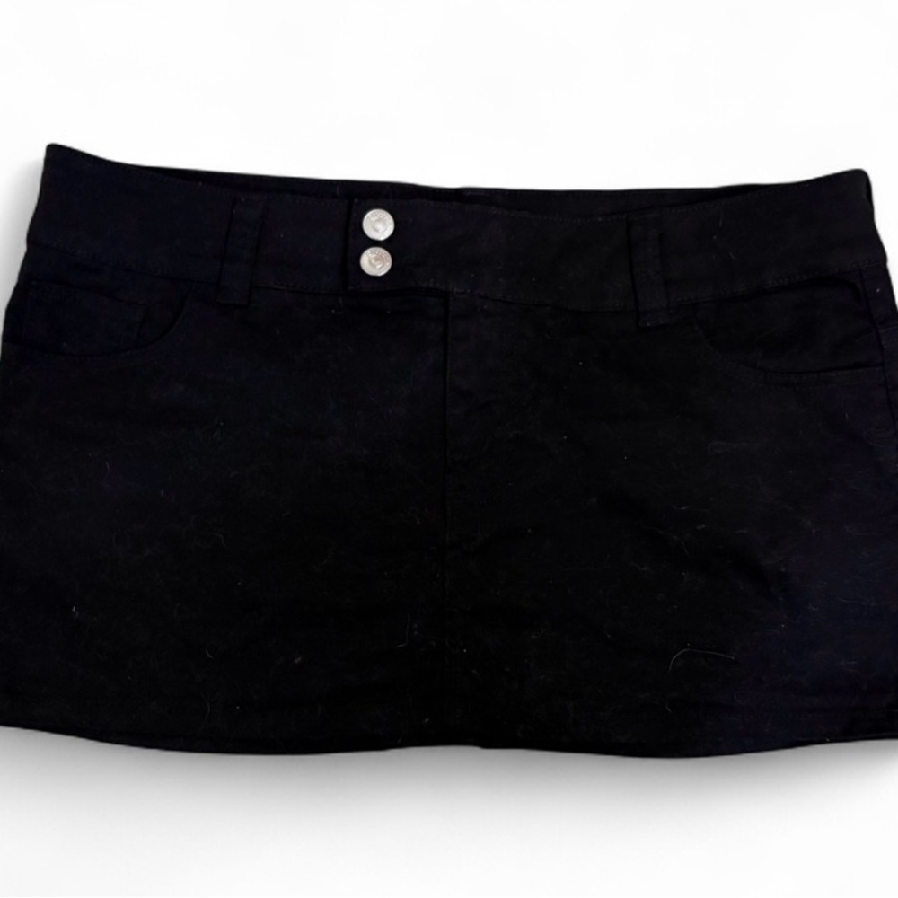 H&M Black Mini Skirt
